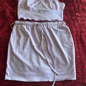 Womens two piece skirt